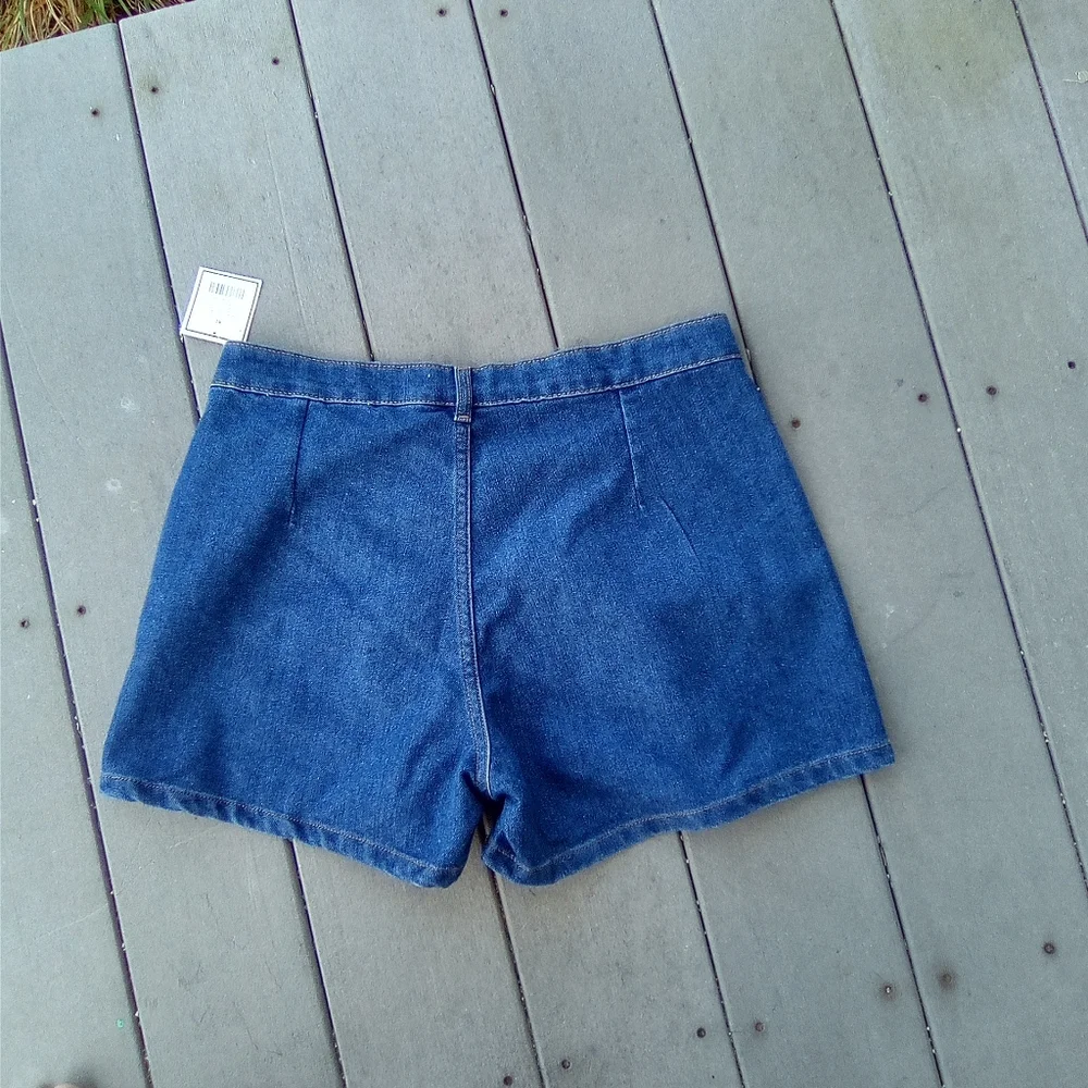 5B STYLE Classic Blue Jean Shorts for Women size XL